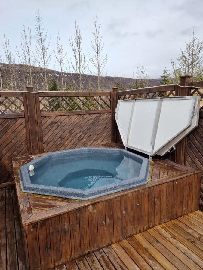 Golden Circle Cabin, Hot Tub Villa Geysir Buitenkant foto