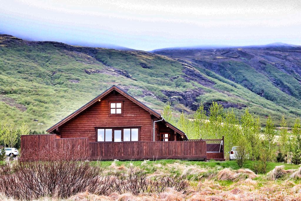 Golden Circle Cabin, Hot Tub Villa Geysir Buitenkant foto